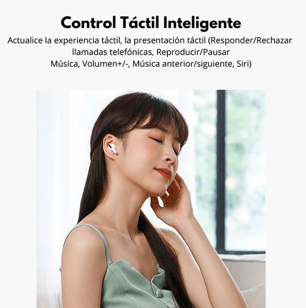 AUDÍFONOS TIPO AIR PODS PRO 2DA GENERACIÓN (ANC)🎧✨